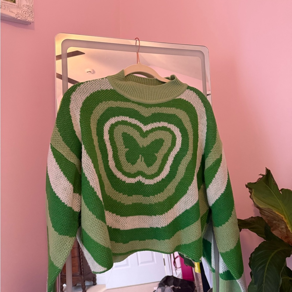 Green Sweater
